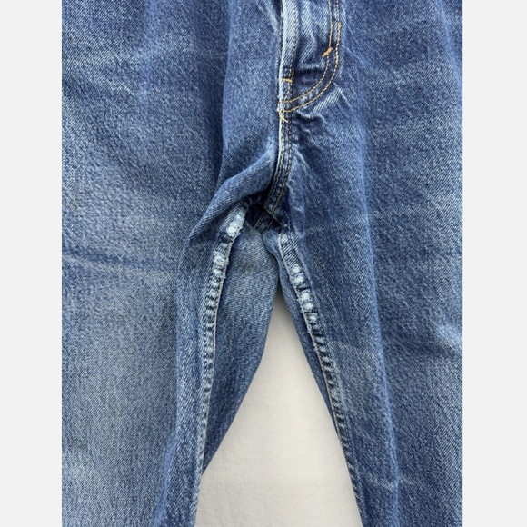 Vintage Levi’s 505 Men’s 34x32 Straight Leg Denim Jeans Blue Denim - Picture 2 of 14